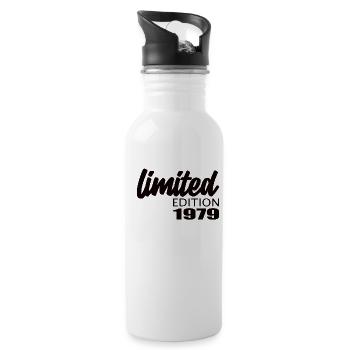 Limited Edition 1979 - Water bottle with straw - white - Right