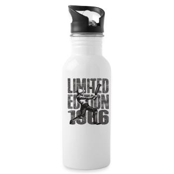Limited Edition 1966 Limited Edition Cricket - Trinkflasche mit integriertem Trinkhalm - Weiß - Rechts