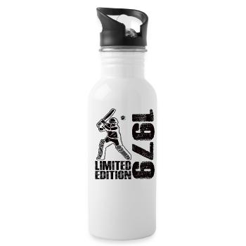 Limited Edition 1979 Limited Edition Cricket - Water bottle with straw - white - Right