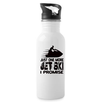 Encore un jet ski Je promets Jet Ski Jet Skis - Gourde avec paille intégrée - blanc - Droite