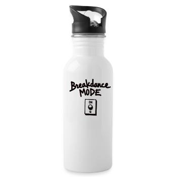 Mode Breakdance sur Breakdance Breakdance - Gourde avec paille intégrée - blanc - Droite