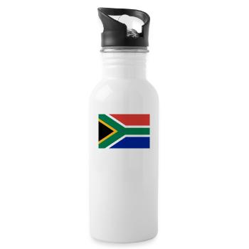 South Africa - Water bottle with straw - white - Right