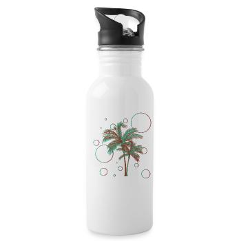 Tree - Water bottle with straw - white - Right