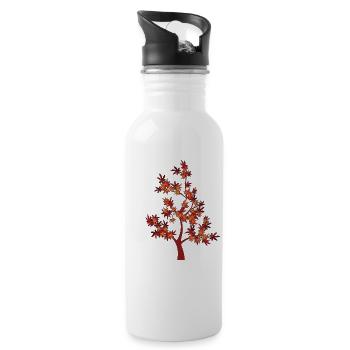 Tree - Water bottle with straw - white - Right