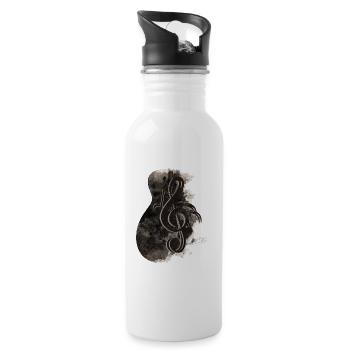 Guitar Sheet Music - Water bottle with straw - white - Right