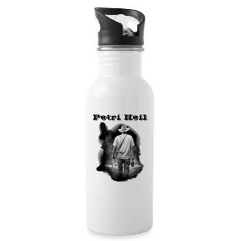 St. Peter's salvation - Water bottle with straw - white - Right