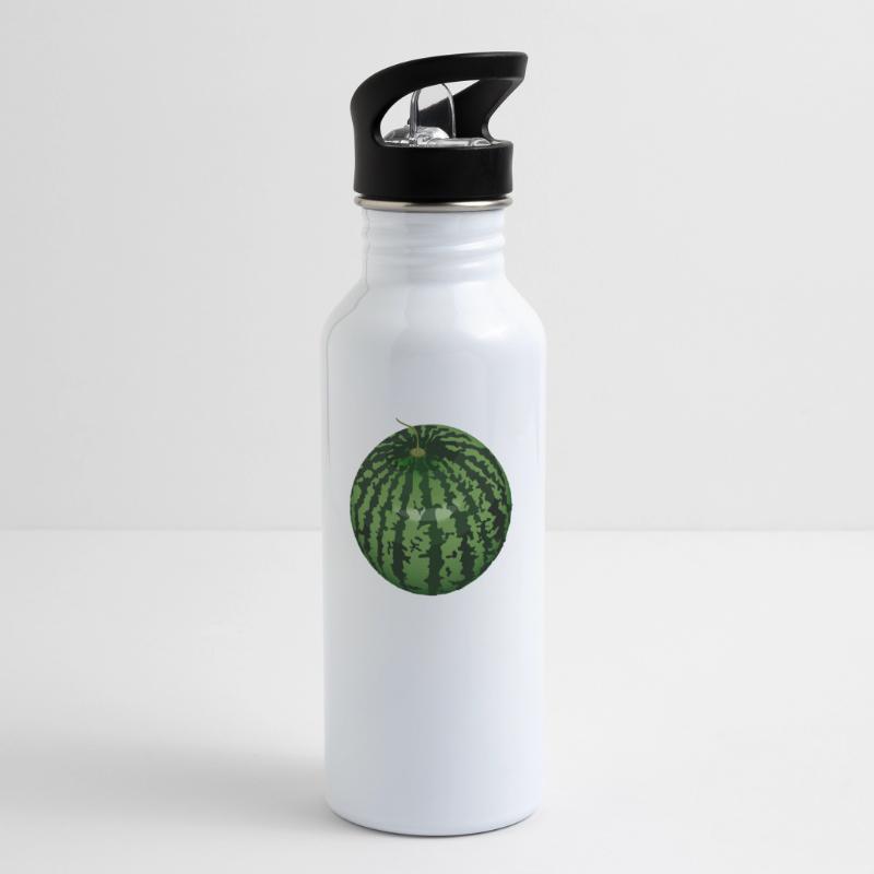 veggie pastèque pastèque melon melon gemues Gourde avec paille intégrée