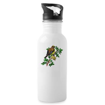 Bird - Water bottle with straw - white - Right
