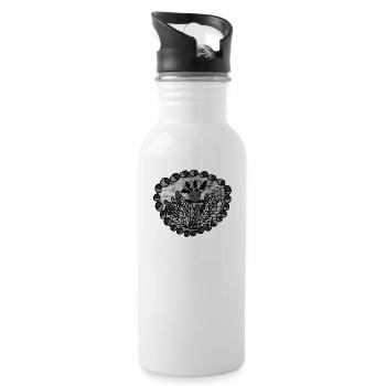 Cuddle up in Coma's Cave- The Keepers of Orbis - Water bottle with straw - white - Right
