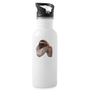 Sloth / Sloth - Water bottle with straw - white - Right