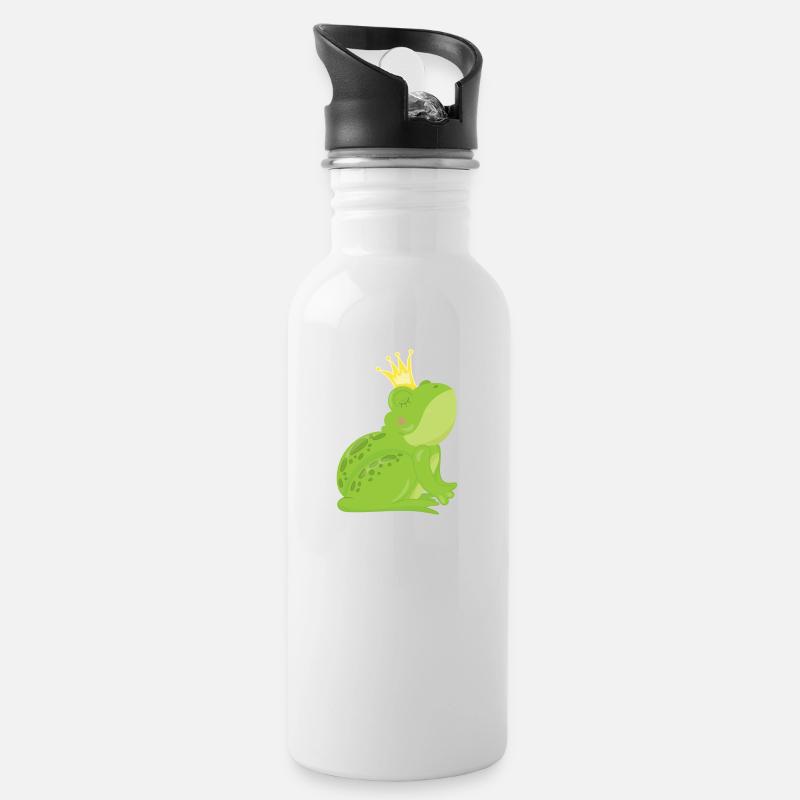 Frosch - Gourde avec paille intégrée - blanc