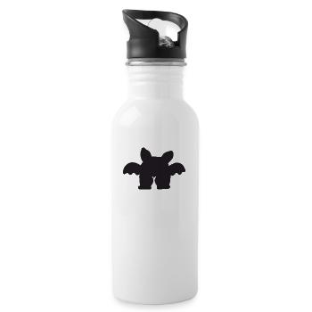 vampire - Water bottle with straw - white - Right