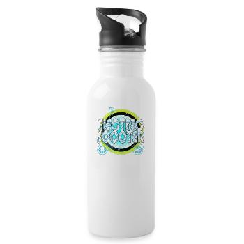 Electricscooter Faster Harder Escooter - Water bottle with straw - white - Right