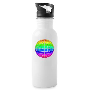 Sphere - Water bottle with straw - white - Right