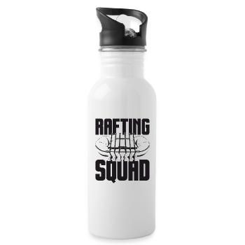 Rafting Squad Outfit für Teams Boot fahren Berge - Trinkflasche mit integriertem Trinkhalm - Weiß - Rechts