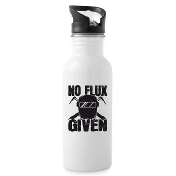 Welder saying for proud metal workers and - Water bottle with straw - white - Right