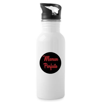 HAPPY MOTHER'S DAY. MOM. MOTHER'S DAY - Water bottle with straw - white - Right