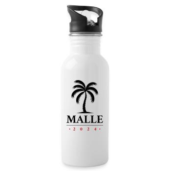 Malle 2024 Mallorca Tour - Water bottle with straw - white - Right
