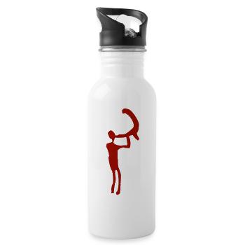 Kivik Collection - Water bottle with straw - white - Right