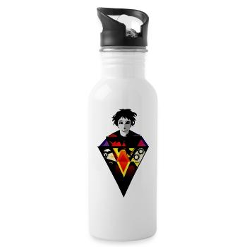 Mind of a Boy - Water bottle with straw - white - Right