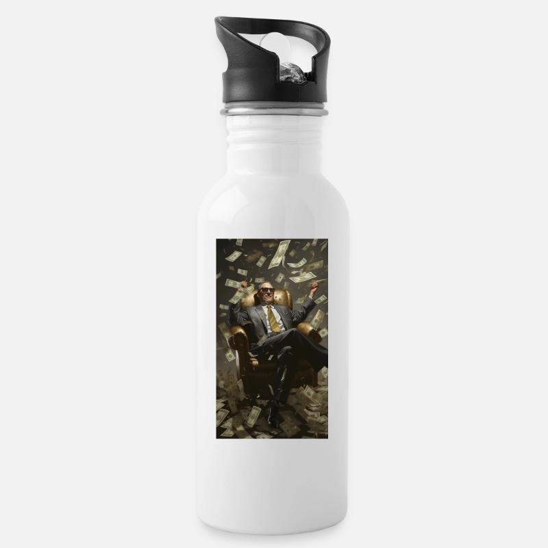 Patron - Gourde avec paille intégrée - blanc