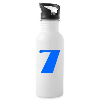 7. BIRTHDAY. HAPPY BIRTHDAY - Water bottle with straw - white - Right