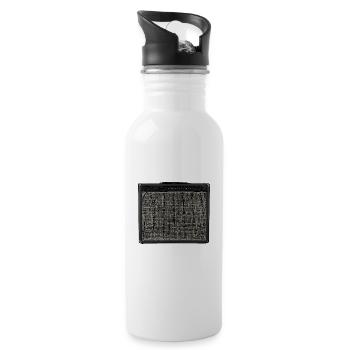 Amp - Water bottle with straw - white - Right