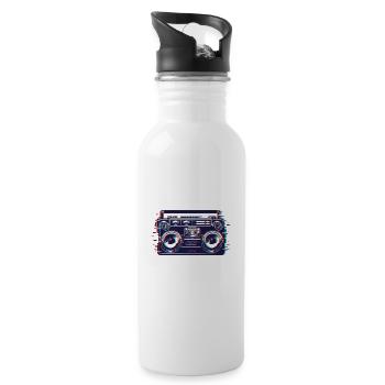 Cassette recorder - Water bottle with straw - white - Right