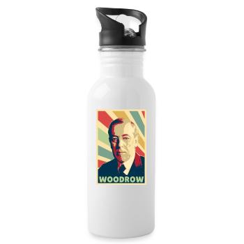 Woodrow Wilson Vintage Colores - Gourde avec paille intégrée - blanc - Droite