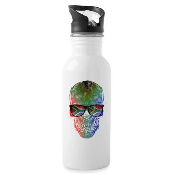 South Africa - Water bottle with straw - white - Right