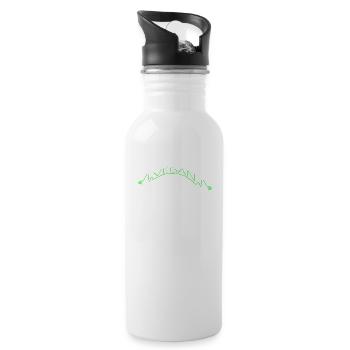 vegan - vegan - Water bottle with straw - white - Right