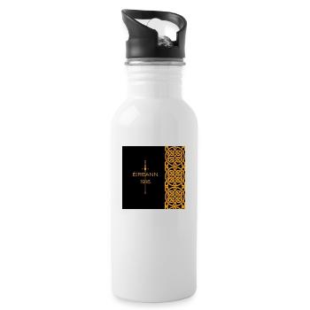 eIRE1916 - Water bottle with straw - white - Right