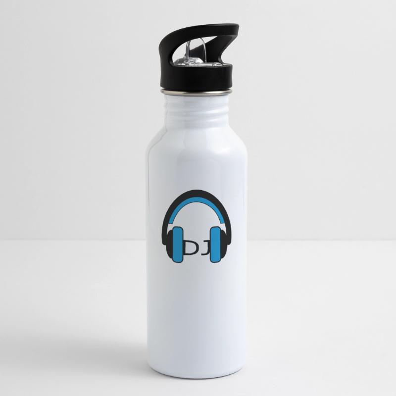 Deejay Water bottle with straw