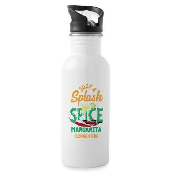Attenzione Juste une touche d’épices : Margarita - Gourde avec paille intégrée - blanc - Droite