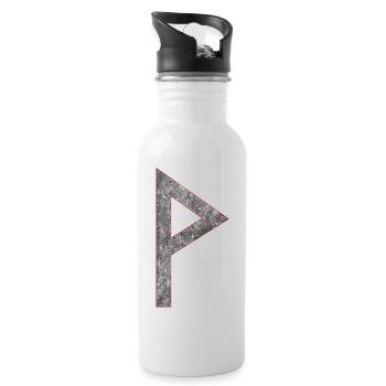 Rune Wunjo W - Water bottle with straw - white - Right