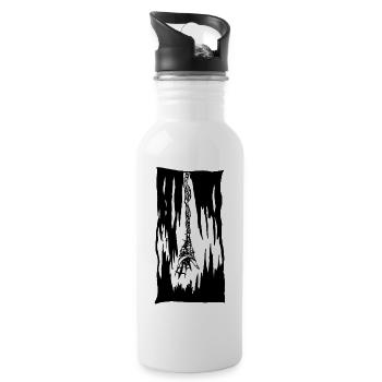 Webbing - Water bottle with straw - white - Right