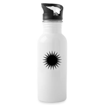 KCK Sone - Trinkflasche mit integriertem Trinkhalm - Weiß - Rechts