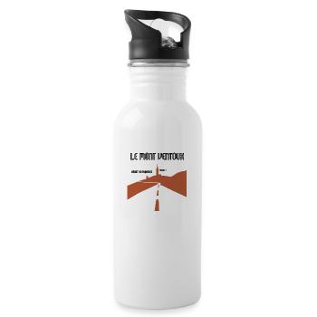 Le Mont Ventoux - Trinkflasche mit integriertem Trinkhalm - Weiß - Rechts