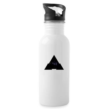 Plejaden - Trinkflasche mit integriertem Trinkhalm - Weiß - Rechts