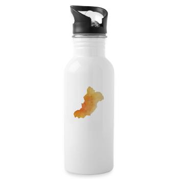 La Graciosa - Gourde avec paille intégrée - blanc - Droite