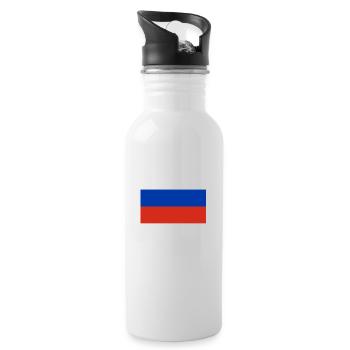 russia - Water bottle with straw - white - Right