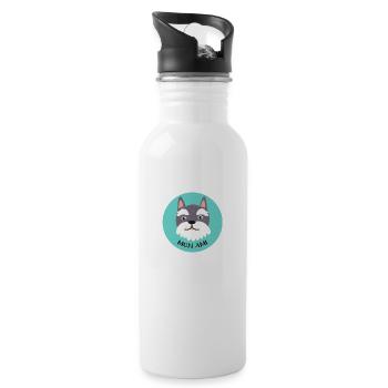 My friend - Water bottle with straw - white - Right