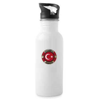 Hotel Türkiye, Istanbul - Hotelangebote und Bewertungen - Trinkflasche mit integriertem Trinkhalm - Weiß - Rechts