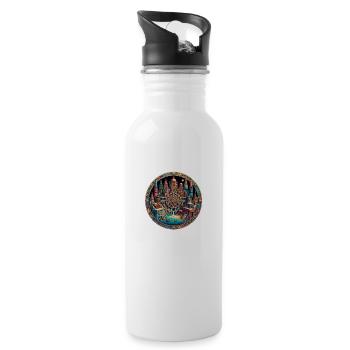 The Lost City of Atlantis - Water bottle with straw - white - Right