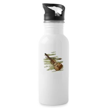Violin - Water bottle with straw - white - Right