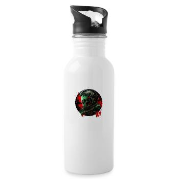 Dead galaxy - Water bottle with straw - white - Right