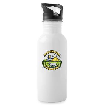 Farmer Support #1 - Water bottle with straw - white - Right
