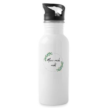 Don't annoy me - Water bottle with straw - white - Right