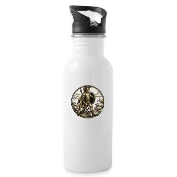 Spartacus - Water bottle with straw - white - Right