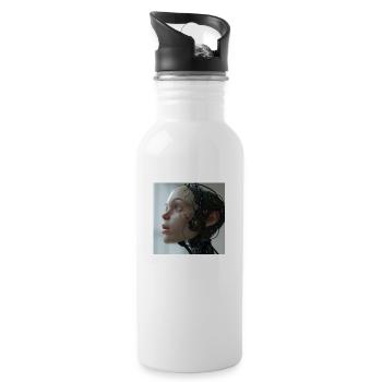 AI - Water bottle with straw - white - Right